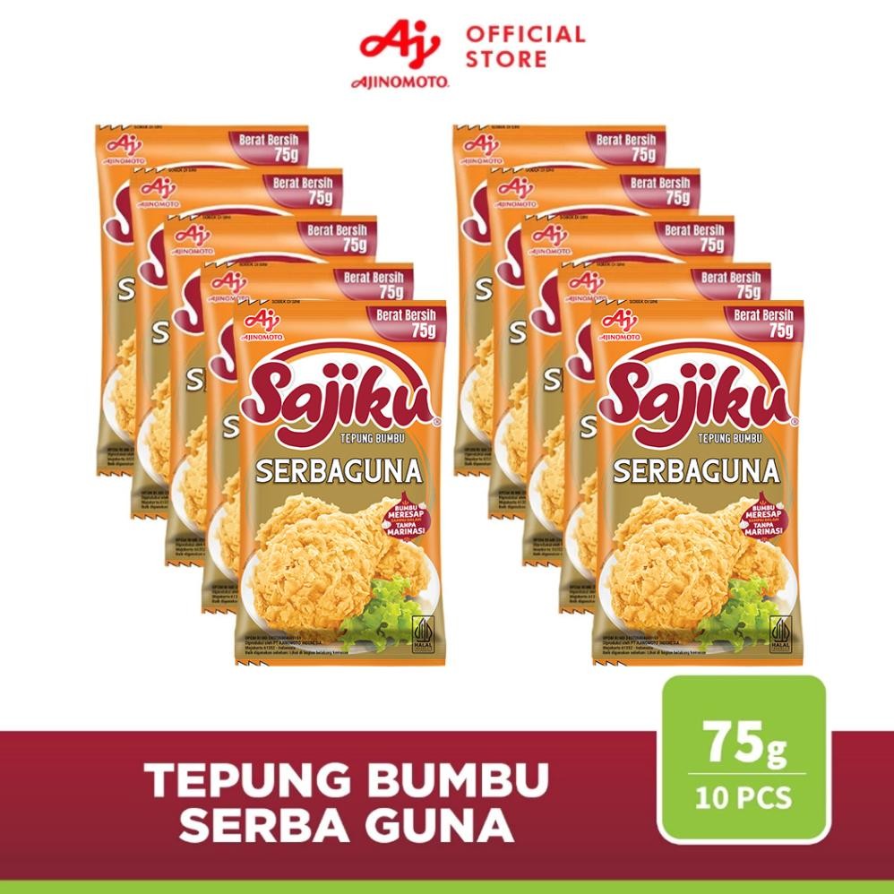

READY STOCK Sajiku Tepung Bumbu Serba Guna Sachet 75g (10 pcs)