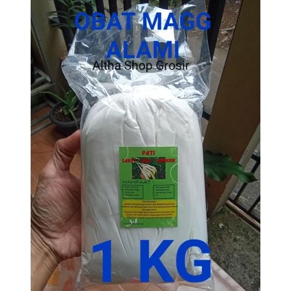 

READY STOCK Tepung Pati Garut 1Kg / Pati Irut / Tepung Angkrik / Arrowroot / Tepung Garut Obat asam lambung MAGG Nyeri