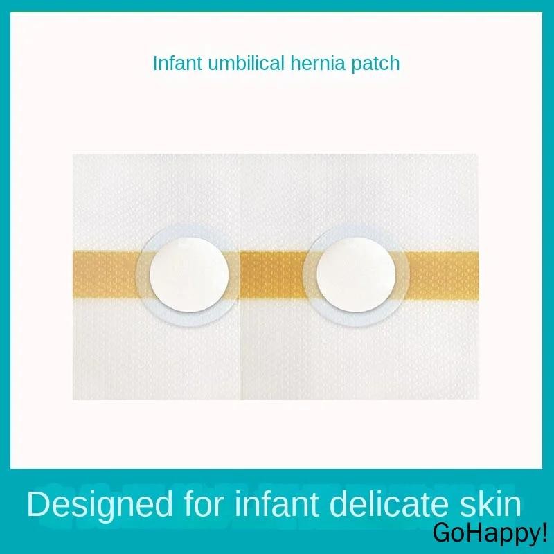 9Pcs/Box Koyo Herbal Hernia Anak Patch Umbilical Hernia Belt Baby Stiker Hernia Bayi Infant Umbilica