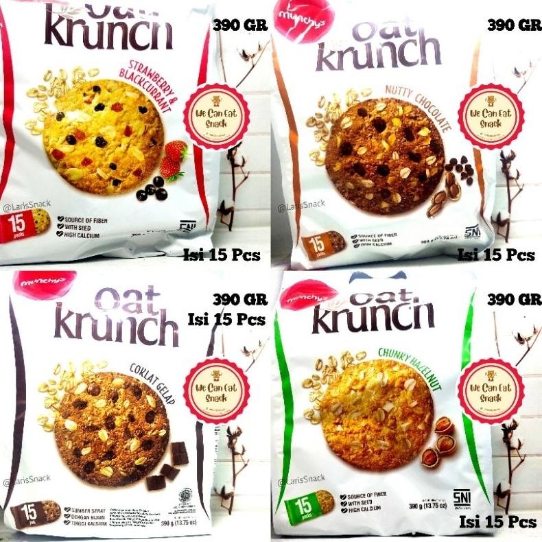 

TERMURAH Oat Krunch Chocolate/Strawberry/Hazelnut/Nutty Coklat 390gr Siap kirim