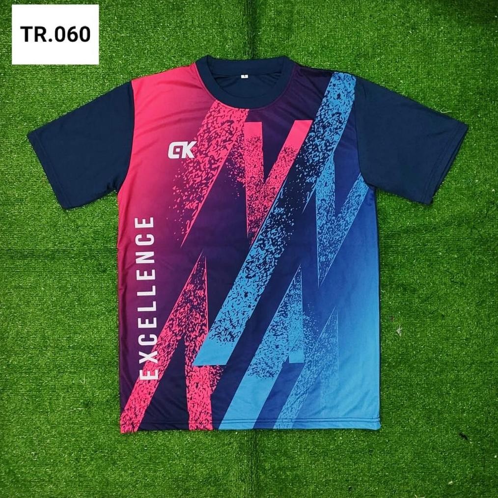 Original Kaos Olahraga Volly Futsal Wanita & Pria Dewasa//Costum Baju Training Volly Printing Kwalit