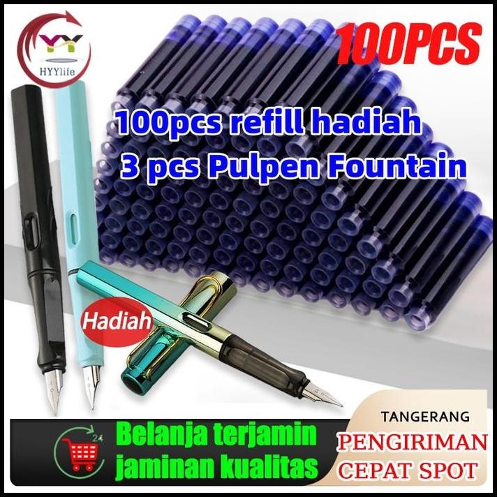 

Fountain Pen Set/Nib Kaligrafi Pena Multi Fungsi Pulpen Alat Tulis