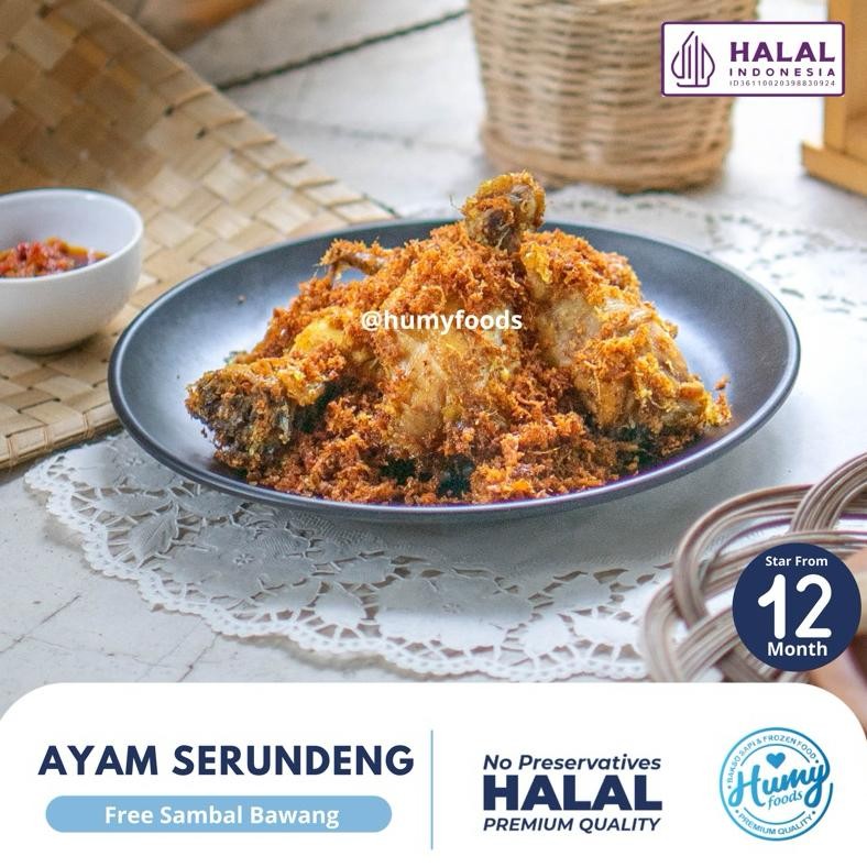 

TERLARIS AYAM GORENG SERUNDENG (500Gram) FREE SAMBAL Homemade No MSG Siap kirim