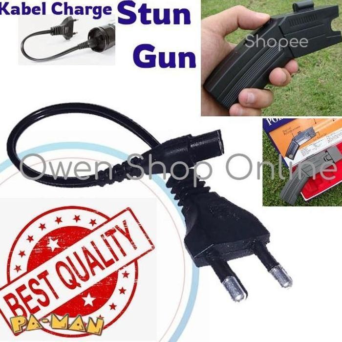 Promo Kabel Adapter Charger Usb Stun Gun Tasergun Alat Kejut Listrik Setrum Stund Gun 801