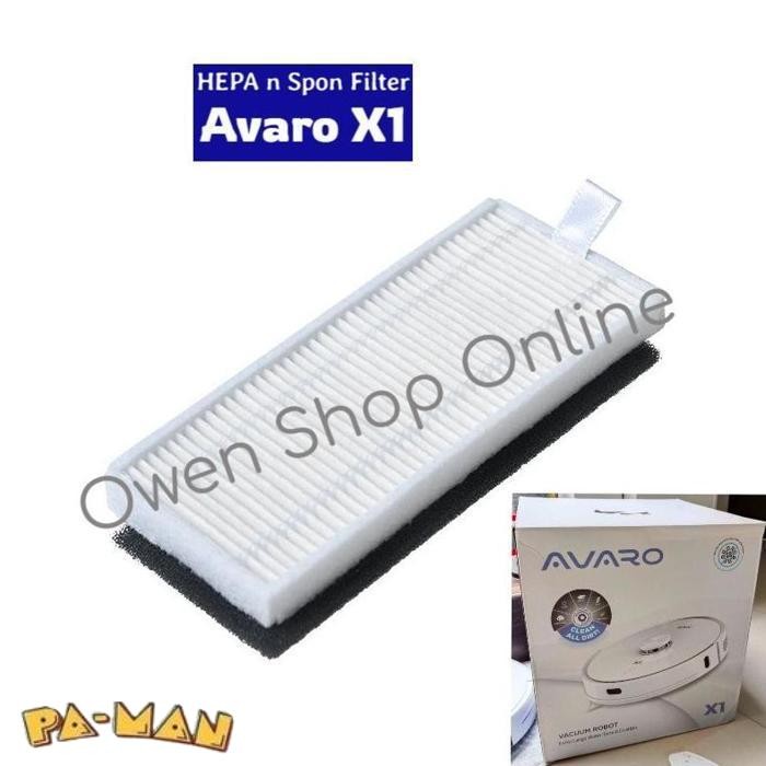 Promo Hepa Filter Avaro X1 Aksesoris Spon Robot Vacuum Cleaner Vakum