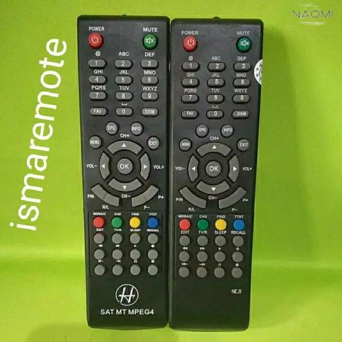 BARU REMOTE REMOT RECEIVER PARABOLA TANAKA NUSANTARA HD MPEG4 BURGER S1 MATRIK CINEMA
