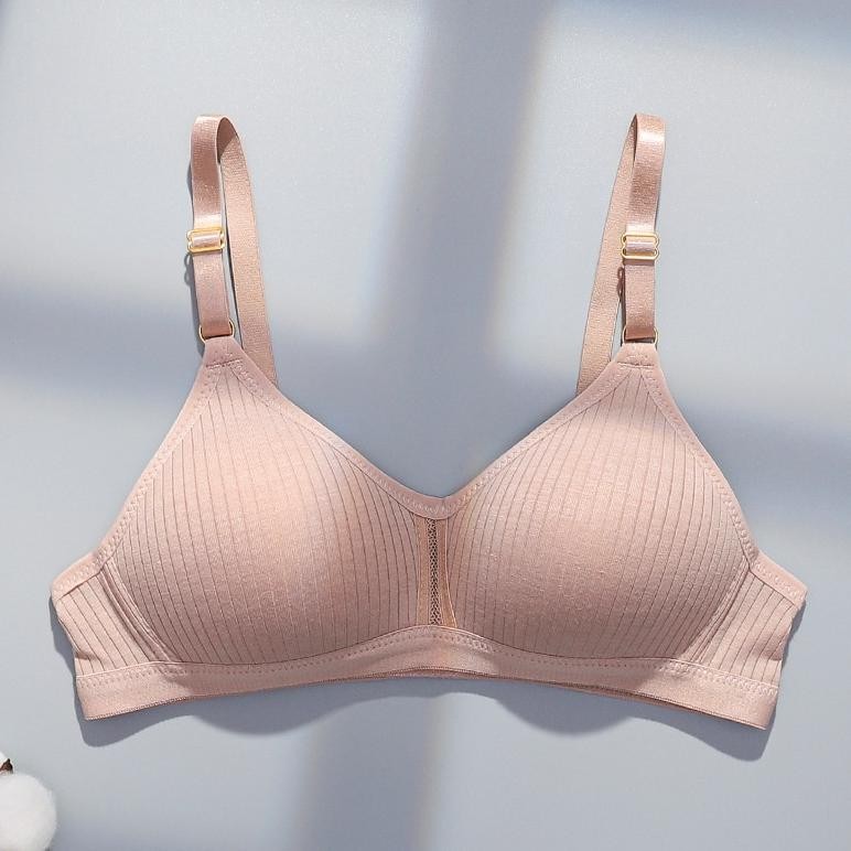 Ready Okey BeliBr649 Bra Bh Wanita Tanpa Kawat Bahan Halus Pakaian Wanita Fashion