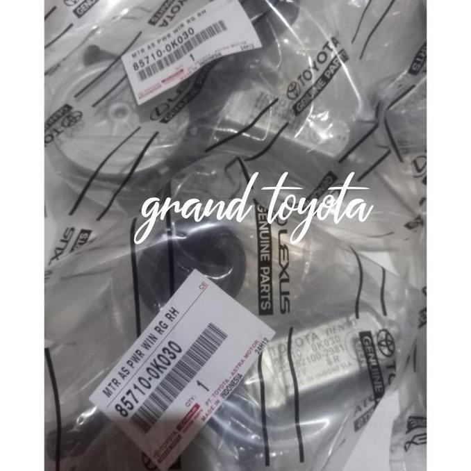 Motor Power Window Innova Kanan Original 85710-0K030 Termurah Lengkap