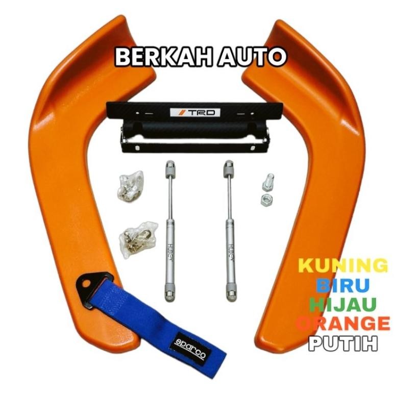 New Full Variasi Winglet Warna Lips Variasi Bemper Mobil Elf Truk/Engkel Bus Universal Diffuser Berk