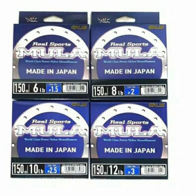 Senar Ygk Mula 6Lbs,8Lbs,10Lbs,12Lbs,14Lbs 150M