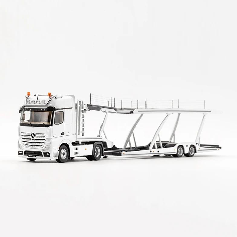 GCD 1:64 Actros Double Decker Car Trailer LHD Diecast Model Car Tbk