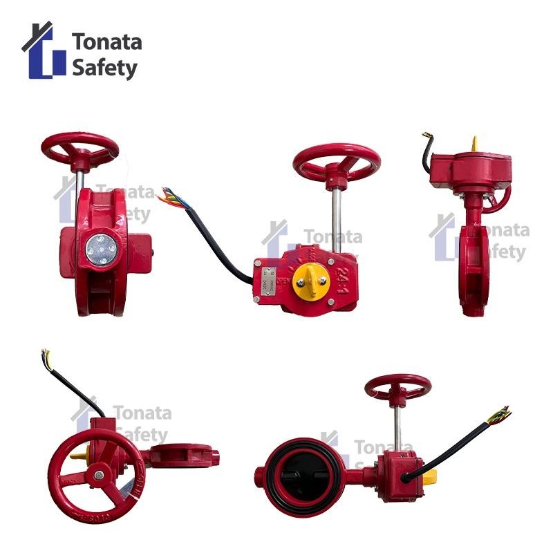 Butterfly Fire Valve 4 Inch / Butterfly Control Valve