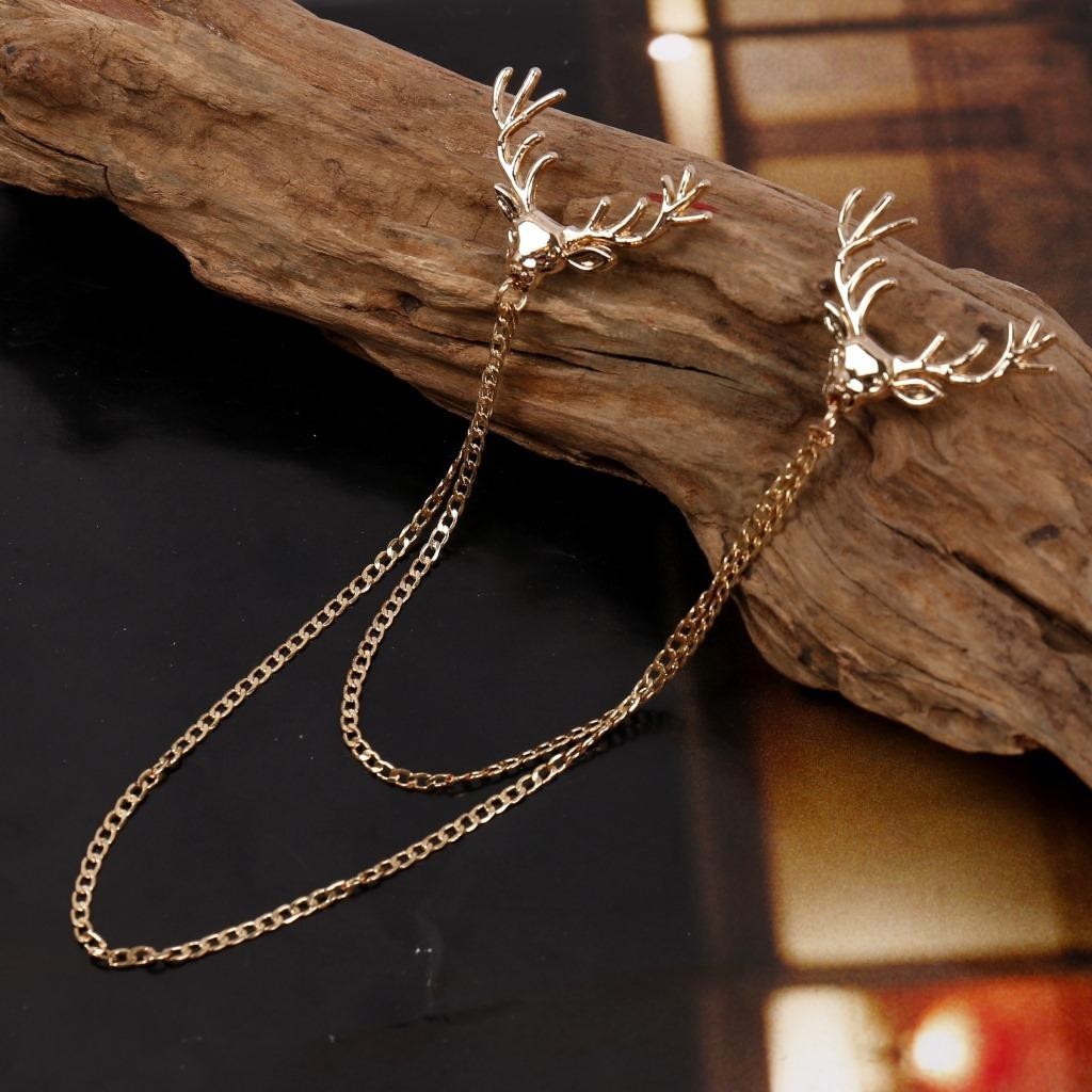 Lapel Pin Bros Jas Bros Pin Aesthetic Rusa Gold Pin Bros Jas Pria/Uniseks Bros Pin Fashion Pin Badge