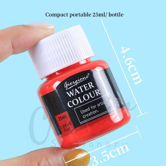 

Eksclusiv !!! Giorgione Watercolor Paint Cat Air 6 Warna 25 Ml G6618-6B