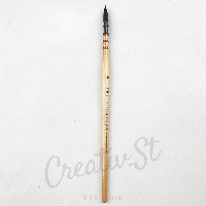 

Promo !!! Art Kreation Kuas Cat Lukis Watercolor Synthetic Squirrel Brush Round Br-272