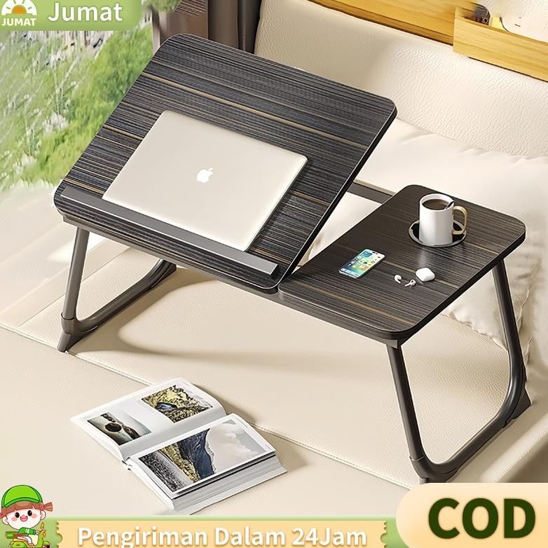 Meja Laptop Lipat Table foldable Table Computer Desk Bed Table Meja Adjustable Lipat Foldable Meja B