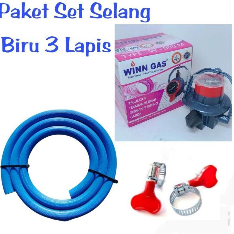 ''Terlaris" Winn  Gas ,  W 900 M , Win Gas ,  Selang Gas Lpg  3 Lapis Asli Ori Murah