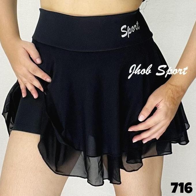 JHOB SPORT Tennis Mini Skirt JUMBO/Rok Belly Dance/Sport Mini Skirt/Rok Mini Olahraga Wanita/Rok Cel