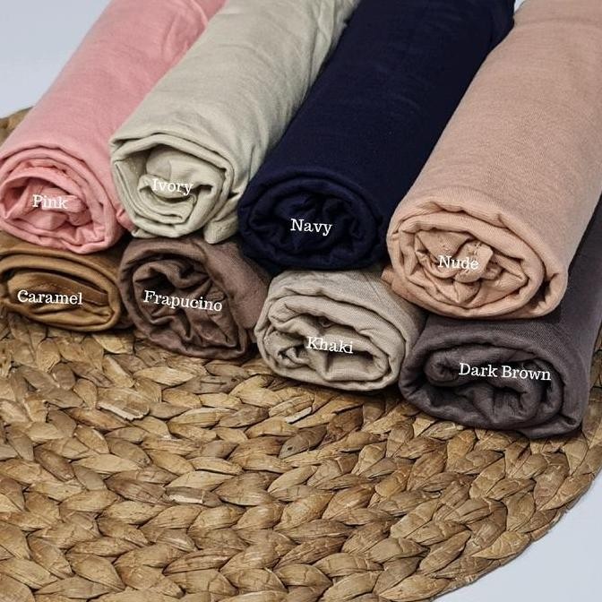 (Dapat 3pcs Hijab) Pashmina Rayon Oval Premium By Alesha Hijab