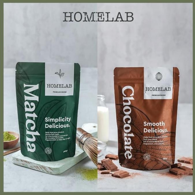 Homelab Bubuk / Powder Matcha & Chocolate Premium