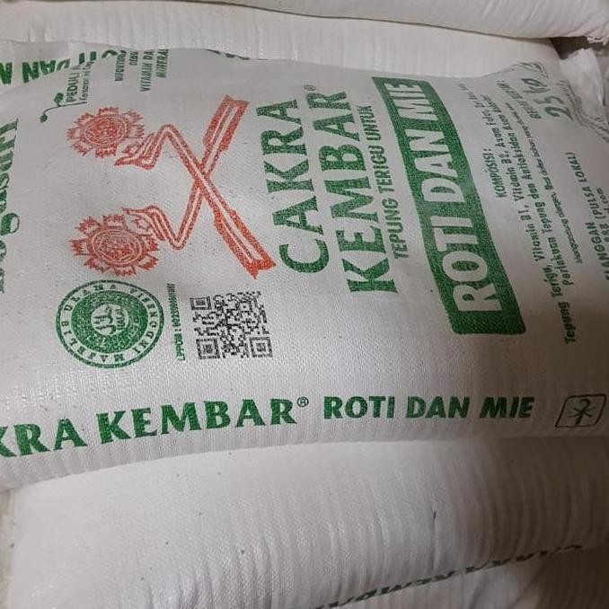 

Promo Tepung Terigu Cakra Kembar 25Kg