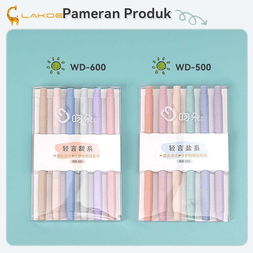 

ready lakoeofficialmall 2in1 highlighter pen stabilo warna warni set {terbaru/terlaris/tergcor/kekinian}