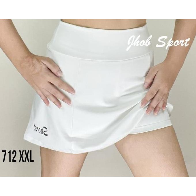Rok Olahraga Wanita JUMBO /Rok Mini Tenis Gym Senam Yoga Aerobic Zumba/Rok Mini Tennis Jumbo/ROK MIN