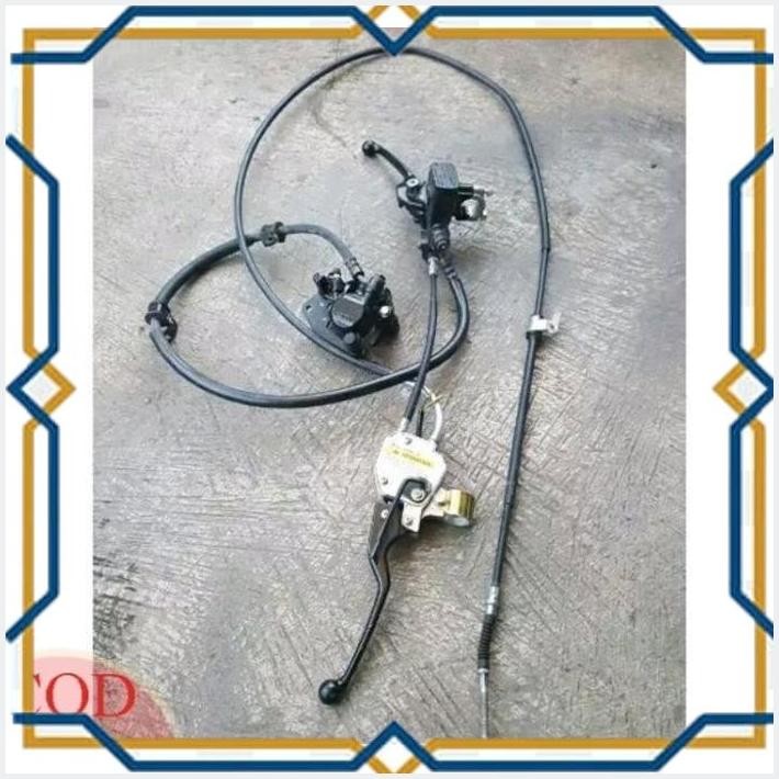 [HAP] SATU SET REM DEPAN KALIPER MASTER REM COMBI BRAKE COPOTAN VARIO 150
