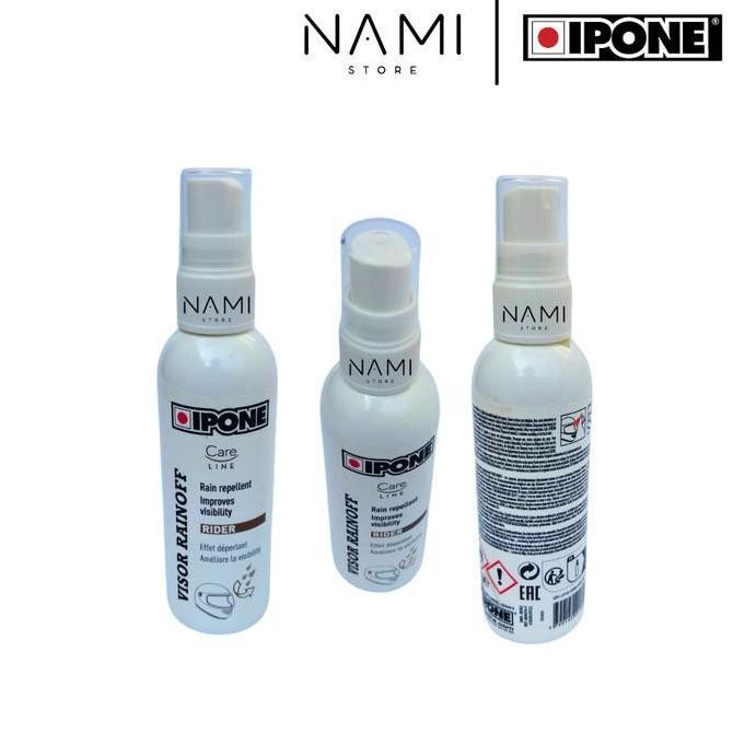 Promo Ipone Visor Rainoff (100Ml) - Pelindung Hujan Penolak Hujan Yang Efektif Untuk Visor Dan Gelem