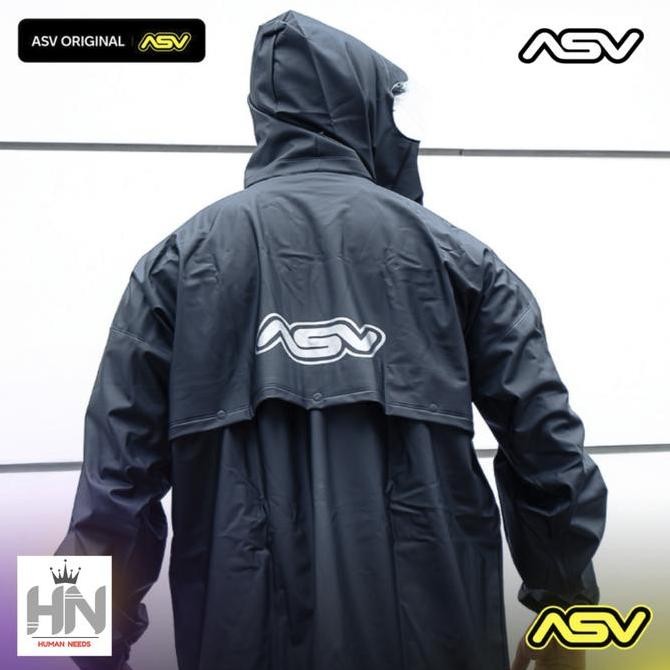 Jas Hujan Asv Original/Mantel Mantol Asv Ori/Setelan Jaket Celana Jas Hujan Karet Asv 1 2 Asli