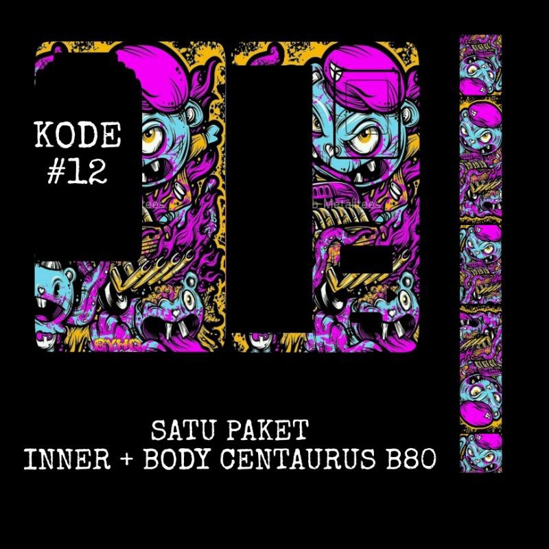 

Terlaris Presisi Stiker Vnil B80 Batre Tipe 12 Casing/Stiker Panel Vynil Bisa Custom Dan COD