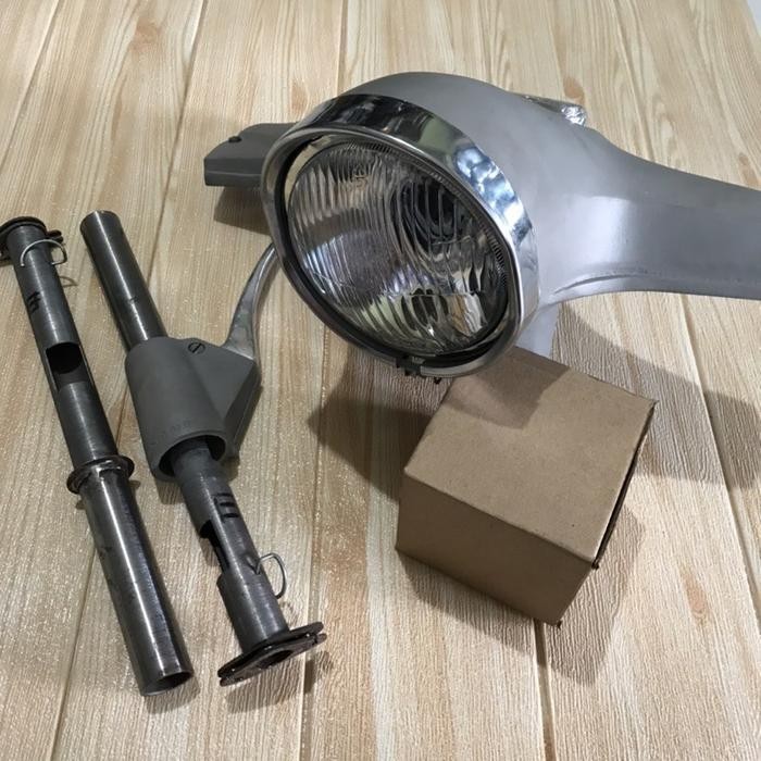 Batok Stang Kepala Set Vespa Super Bulat Tahun 66 - 73 Original Dan Terpercaya