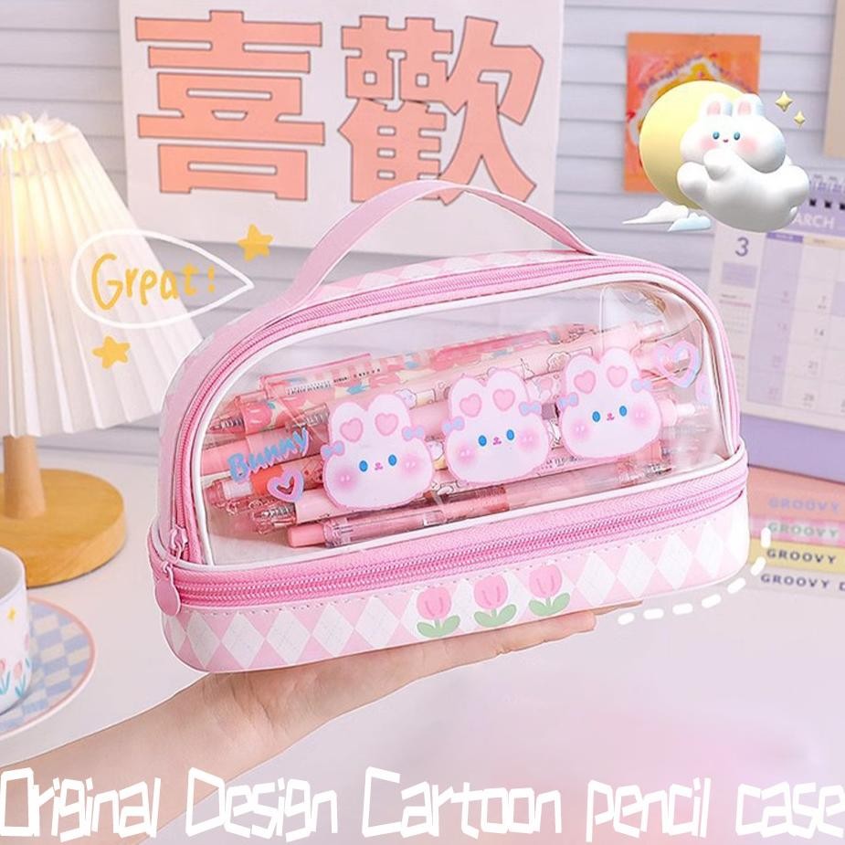 

Ota Il Ana Orea Bag Tationery Bo Untu Mahaiwa Ma Junior Tranparan Pvc Ta Il Lucu