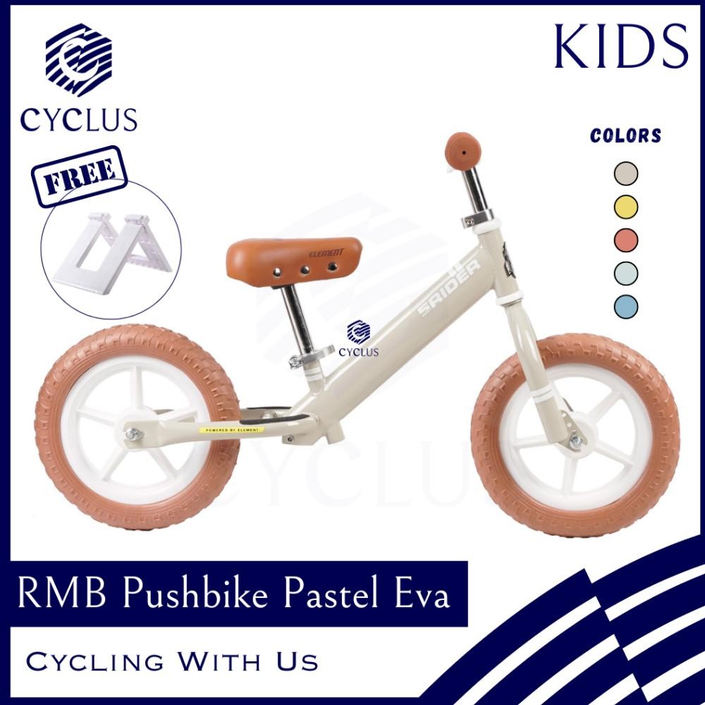 Sepeda Pushbike Element RMB Eva Plate Balance Bike Push Bike