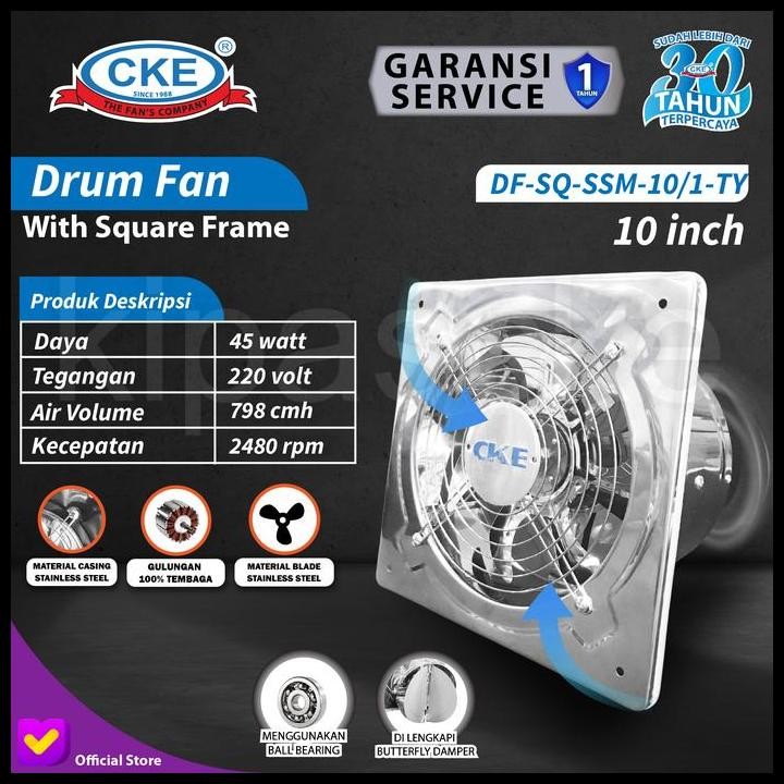 Terlaris Exhaust Fan 10 Inch Booster Fan Duct Fan Exhaust Fan Drum Cke Duct Fan Good Quality