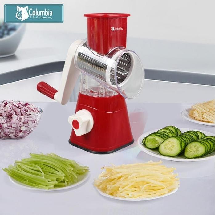 

Terlaris Columbia Parutan Rol / Alat Potong Sayuran Multifungsi Manual / Mesin Penghancur Sayuran / Baja Tahan Karat Pemotong Irisan Dan Parutan Sayur Dan Buah Stainless Steel Yang Dapat Dilepas Untuk Dicuci / Slicer / Parutan / Chopper Multifungsi -