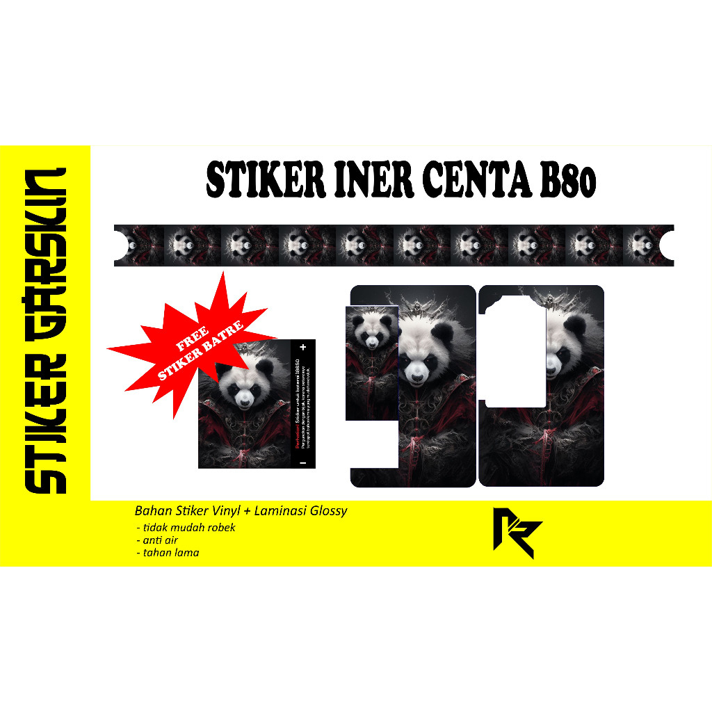 

Terlaris Presisi Stiker Centa B80 V Casing/Stiker Panel Vynil Bisa Custom Dan COD