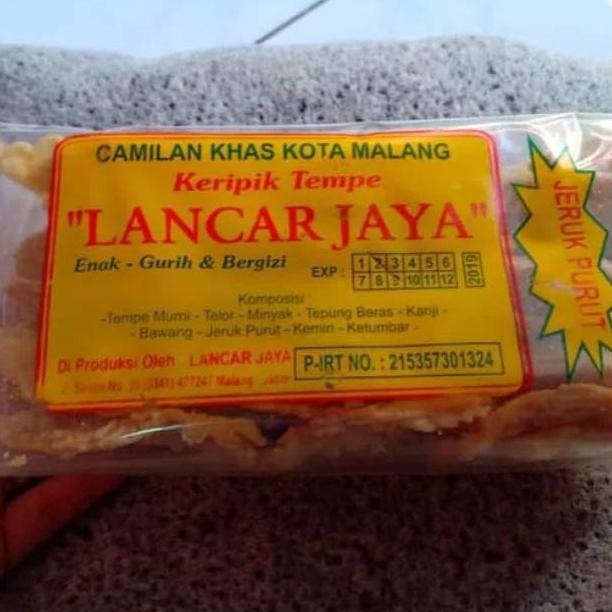 

Trendi Kripik Tempe Lancar Jaya Khas Malang