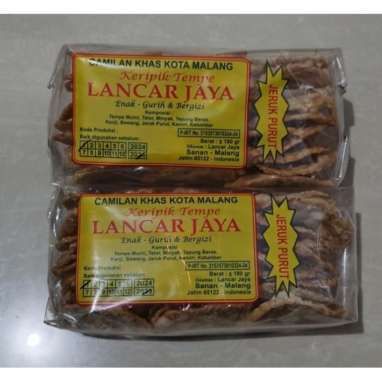 

Inovasi Keripik Tempe Lancar Jaya Asli Malang