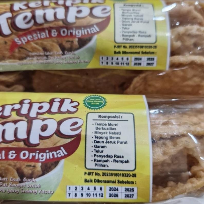 

Luar Biasa Keripik Tempe Original | Keripik Tempe Kering Gurih Renyah Dan Bergizi | Sneck Sehat