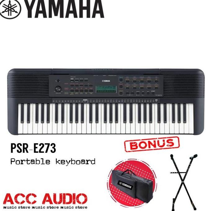 Alat Musik Keyboard Yamaha Psr-E273 / Psr E273 Original Garansi 1 Tahun