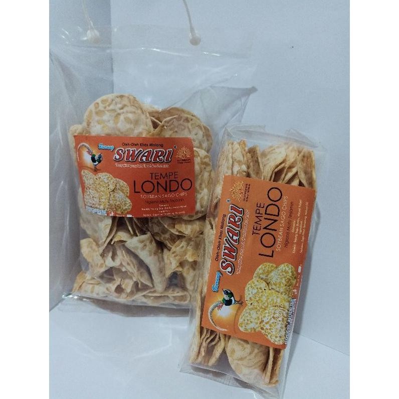

Praktis Kripik Tempe Sagu Swari Kripik Tempe Londo 100Gram/Keripiktempemalang/Oleh-Olehkhasmalang