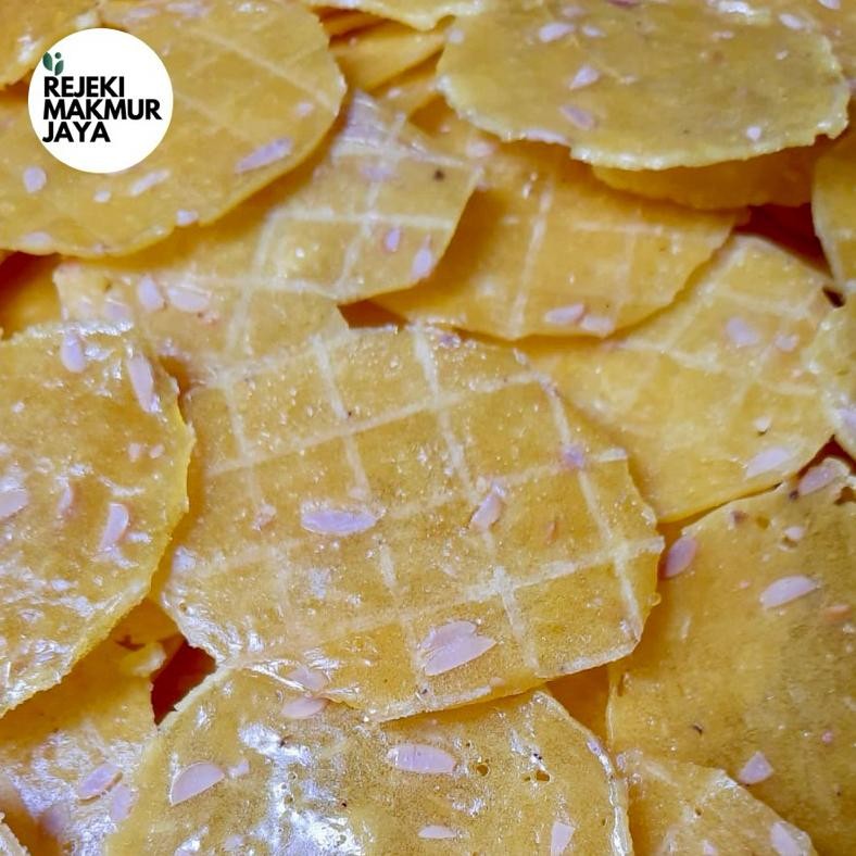 

Mewah (250 Gr) Kerupuk Tempe Mentah Cap Jempol Renyah Enak Viral Seblak