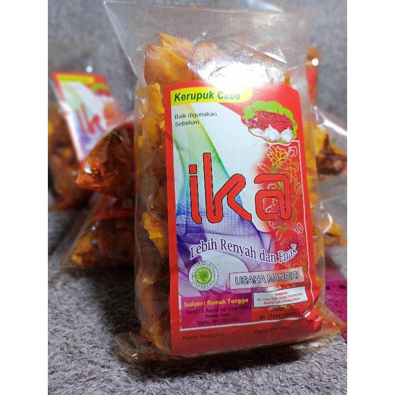 

Promo Kerupuk Cabe Ika (Free Packing Dus)