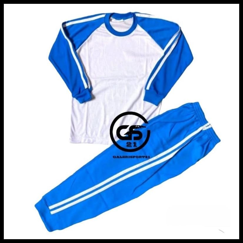 SETELAN BAJU OLAHRAGA ANAK SEKOLAH SD TANGAN PANJANG/BAJU OLAHRAGA SEKOLAH