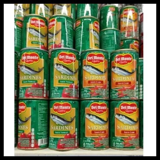

DELMONTE SARDEN SAUS CABE /TOMAT 155 GRAM