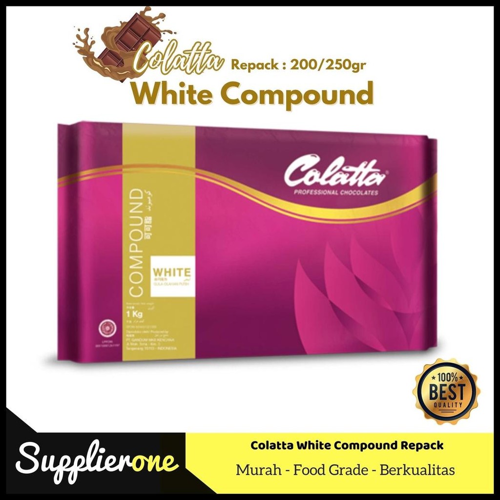 

COLATTA DARK COMPOUND 200/250GR / DARK COKLAT COLATTA / COKLAT BATANGAN COLATTA / COKLAT BATANGAN REPACK