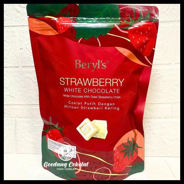 

BERYL'S BERYLS CLASSIC TIRAMISU ALMOND GREEN TEA MILK WHITE DARK CHOCOLATE WITH DRIED STRAWBERRY 300G