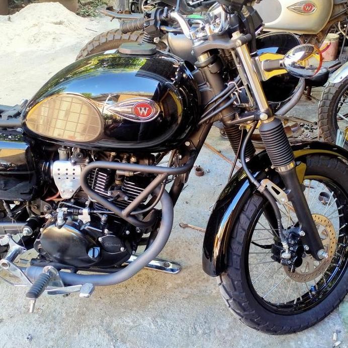 crasbar engine guard Kawasaki w175 se w175 tr murah