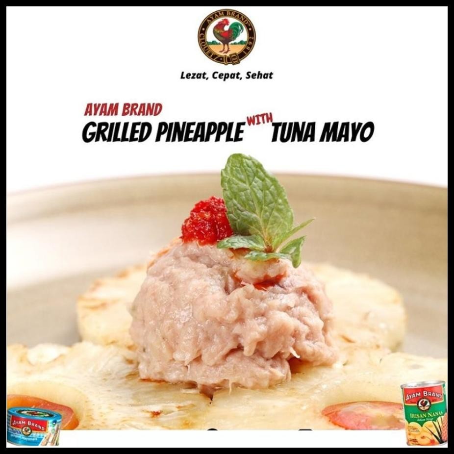 

AYAM BRAND FRUIT 565 GR TROPICAL FRUIT COCKTAIL / PINEAPPLE SLICES